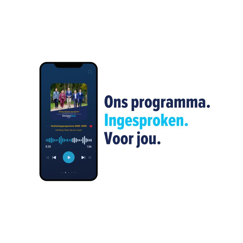 Mobieltje met tekst programma beschikbaar voor jou