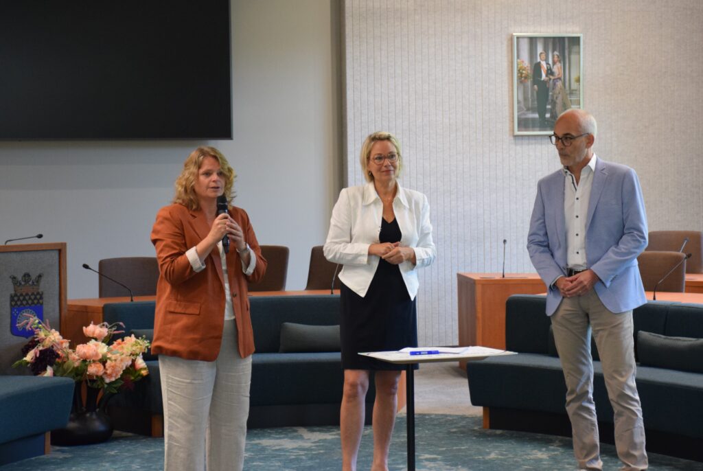 Fractievoorzitters presenteren